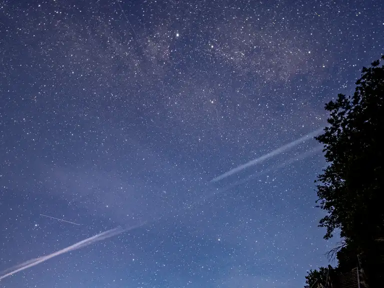 Dark Sky over Møns Klint