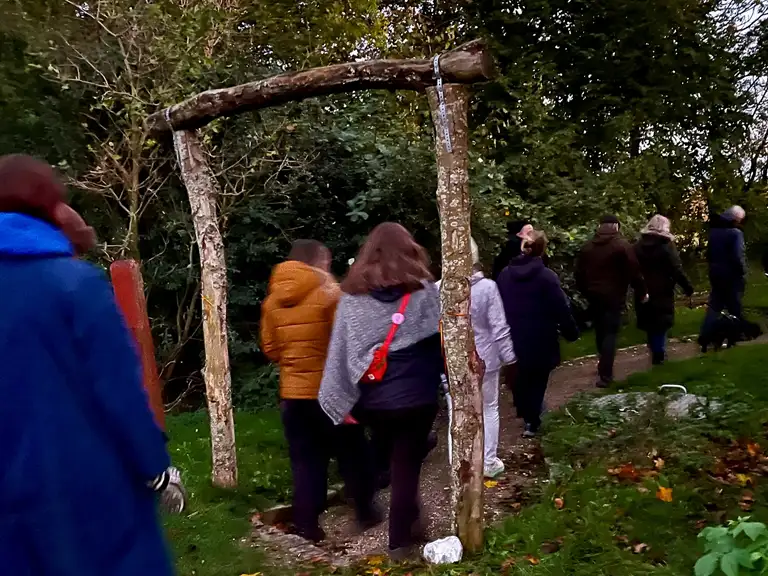 Start på nattevandring under Dark Sky på Møn